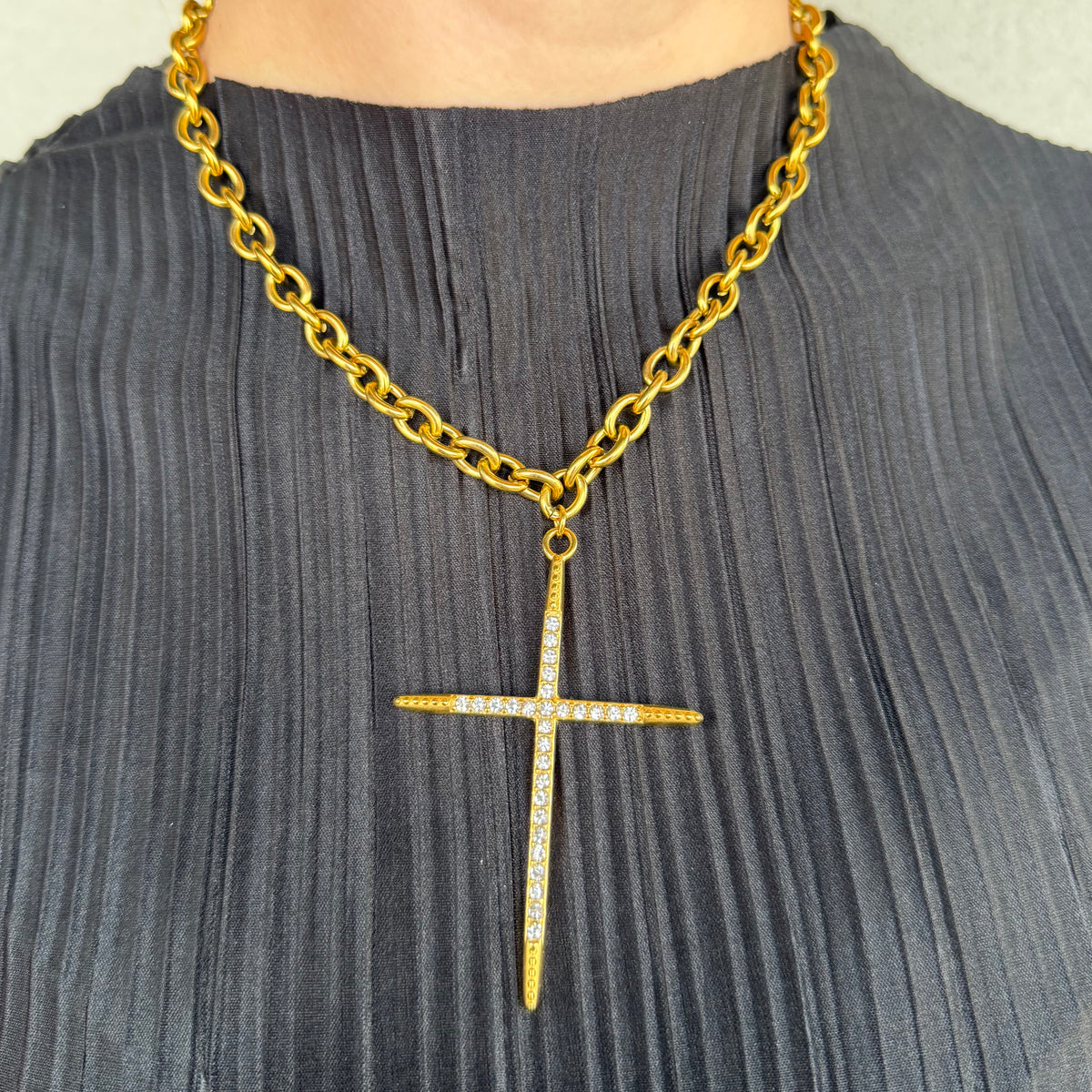 Luxe Cross Necklace