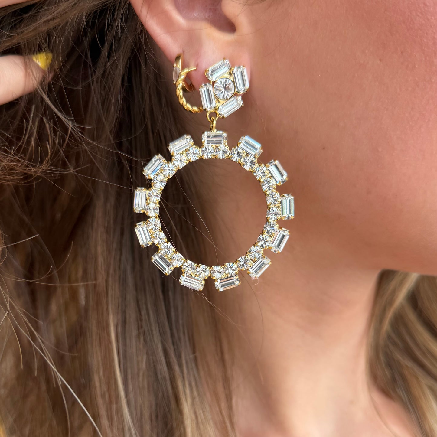 Lulu Sparkle Hoops