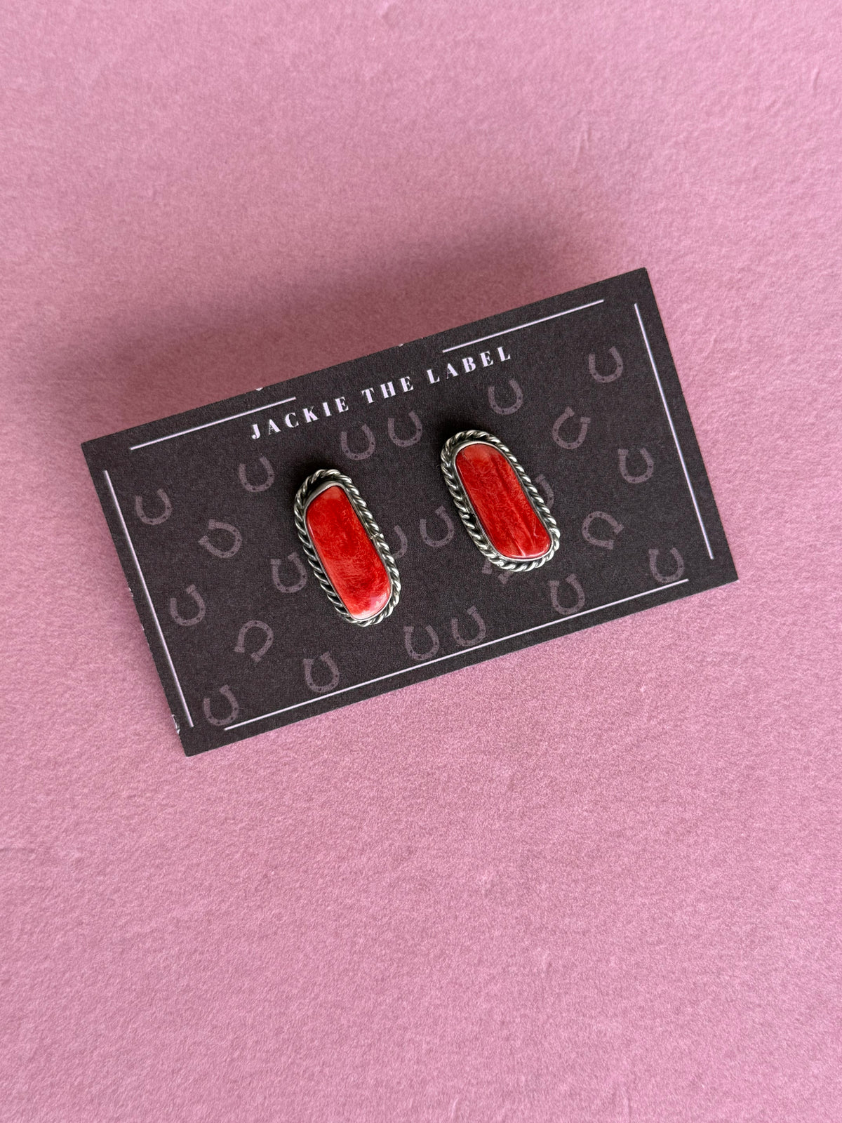 Chassity Belone Red Spiny Studs