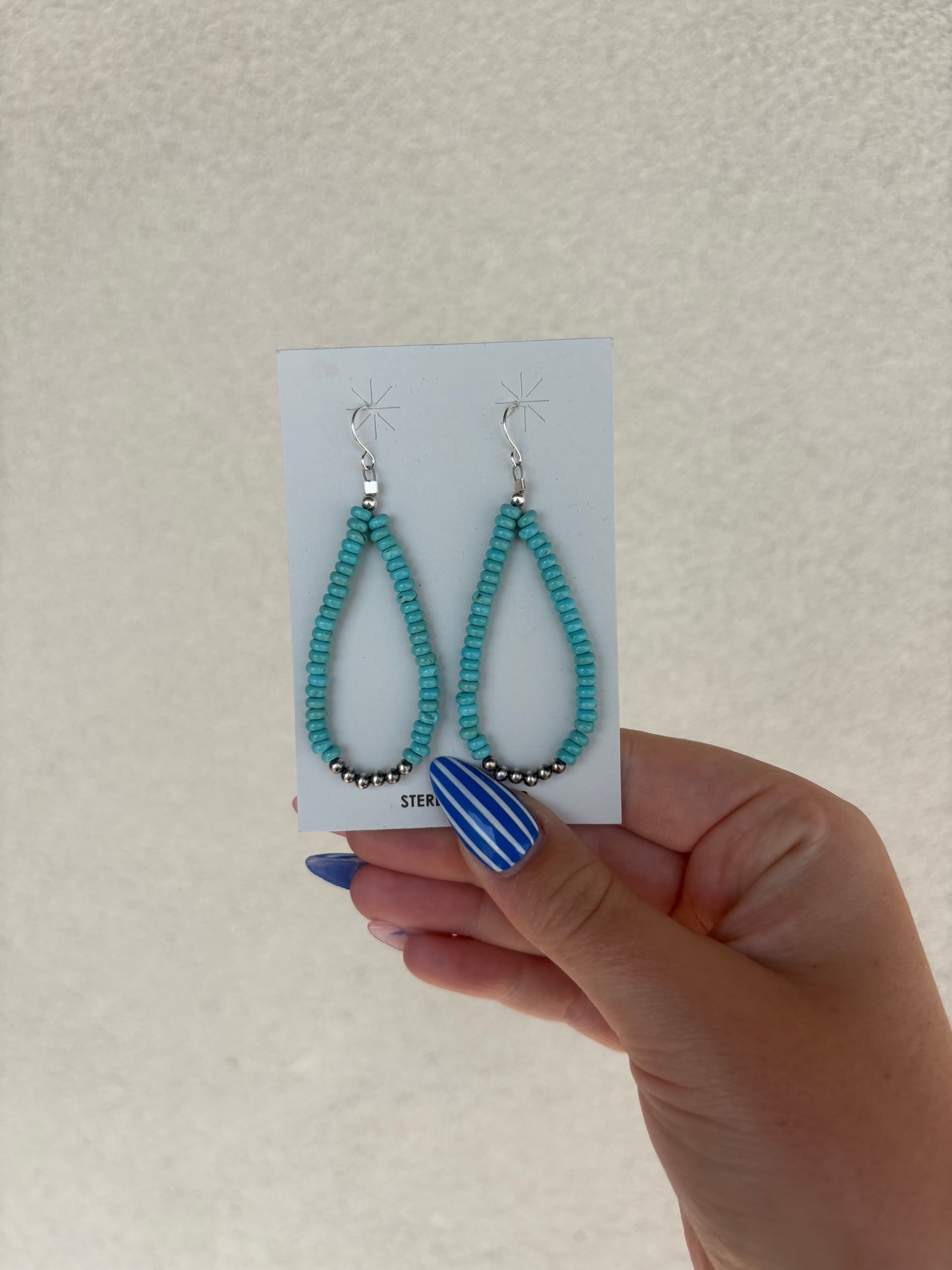 Turquoise Teardrop Earrings