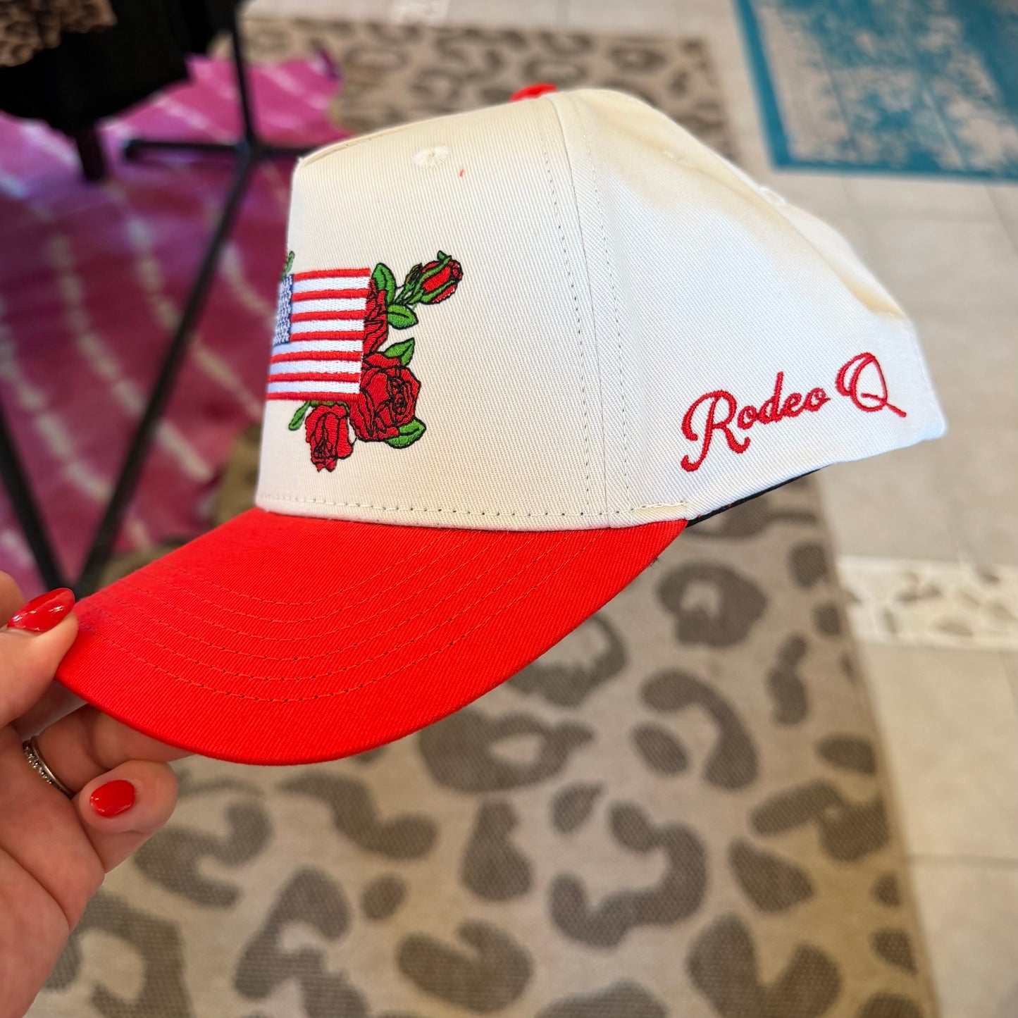 Americana Rose Cap
