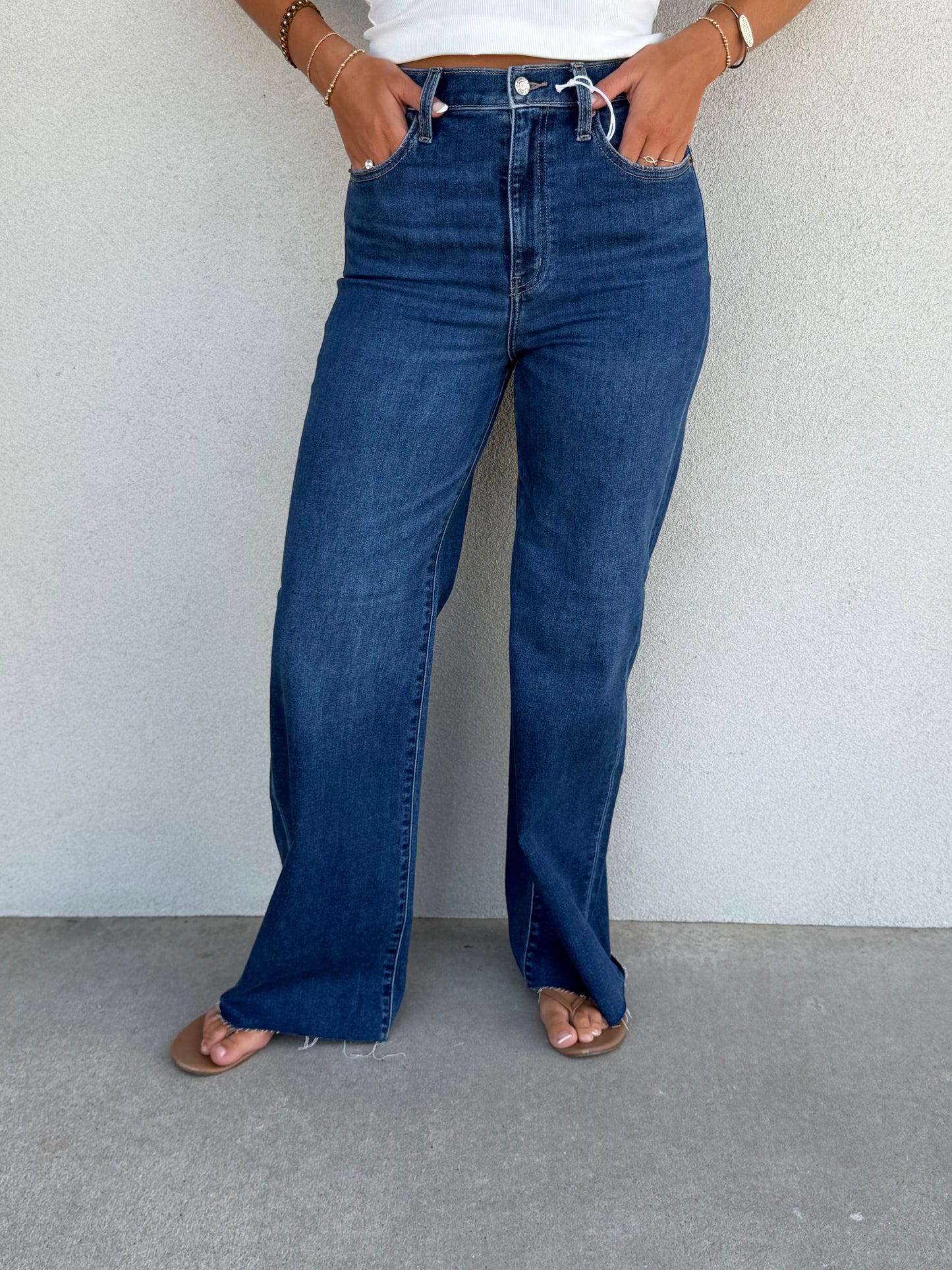 Far Out-Dark Denim Jeans