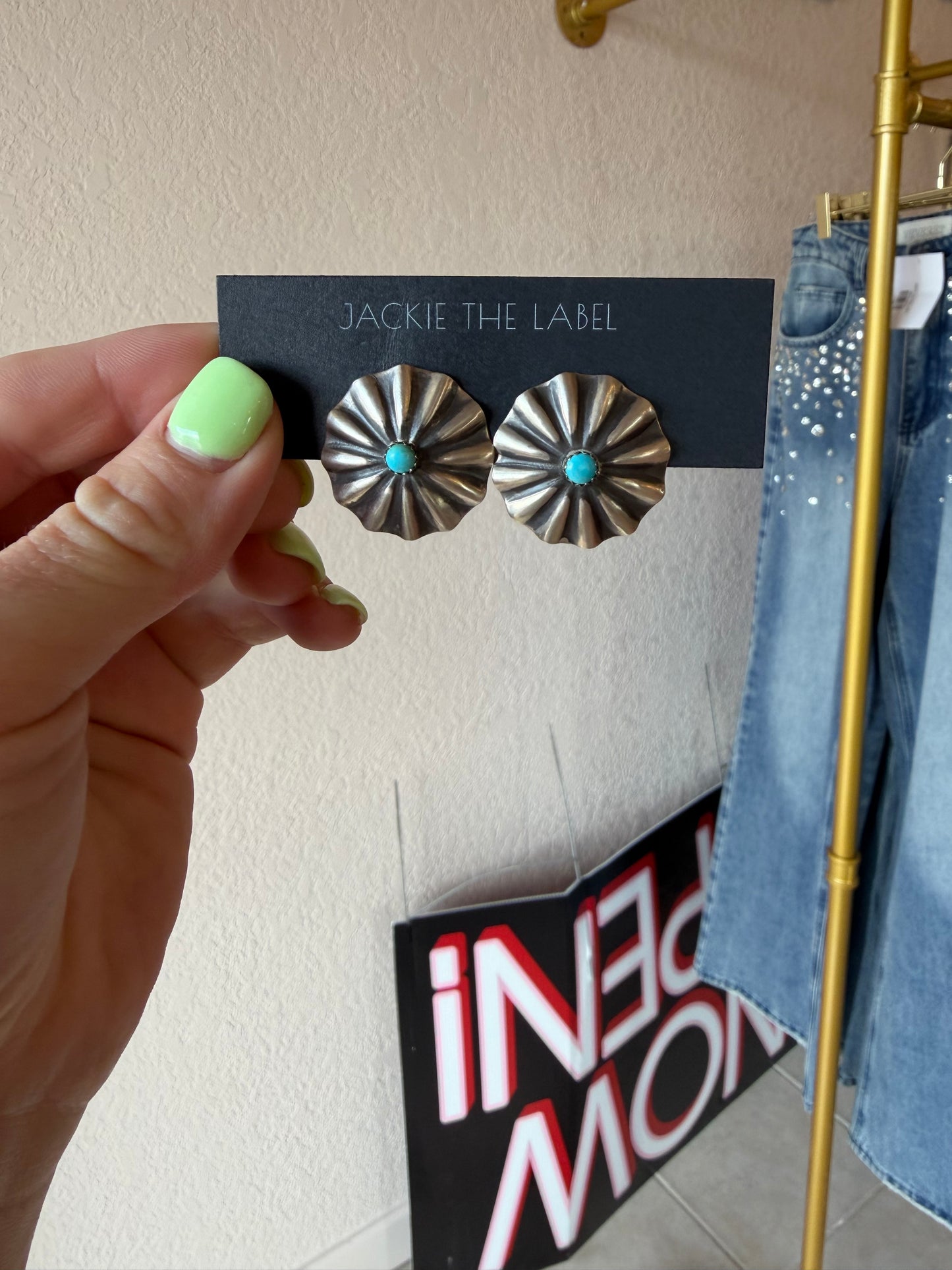 Earrings, Arlene Soce