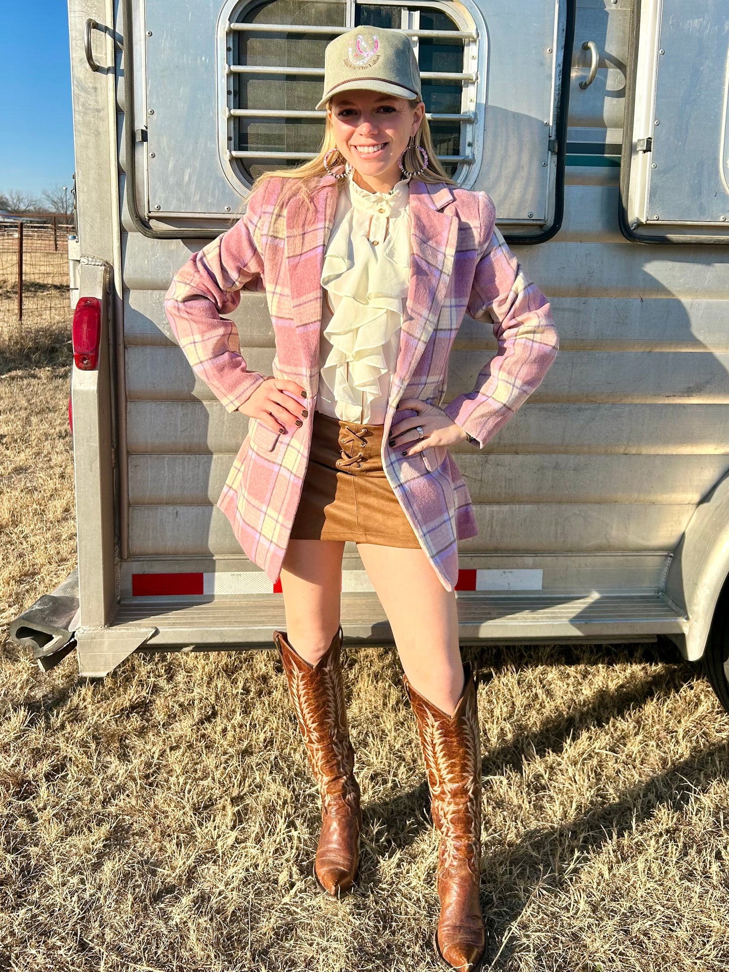 Blouse, The Western Ruffle