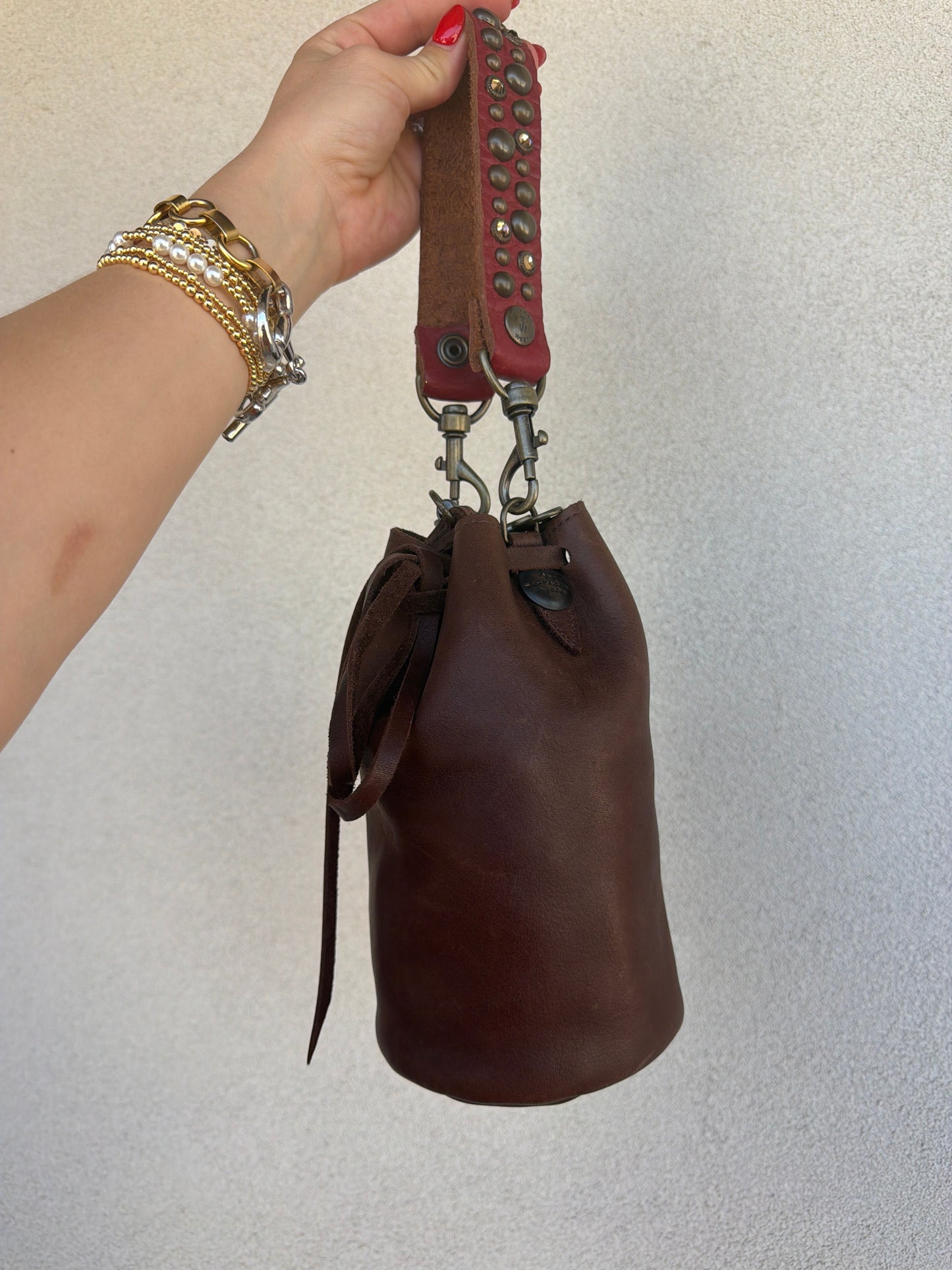 Mini Drawstring Bucket