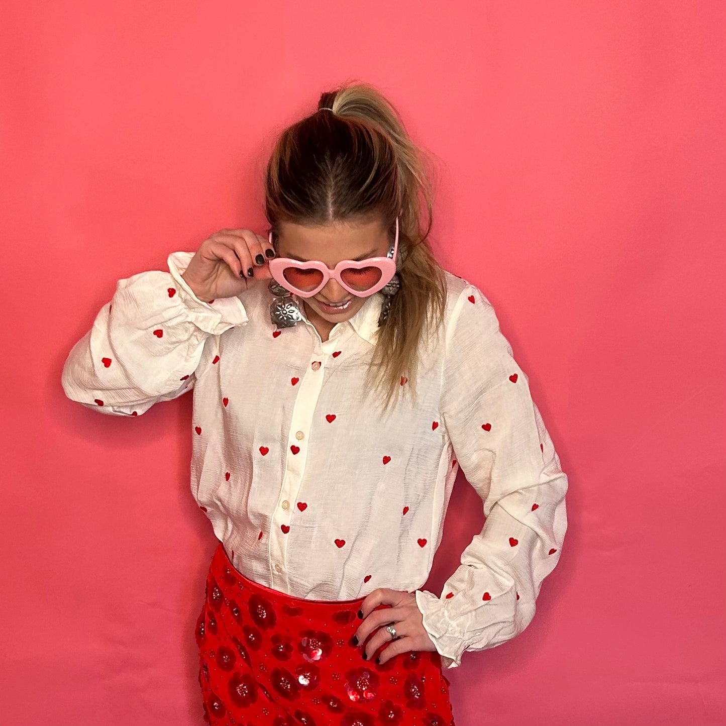 Blouse, The Tiny Hearts
