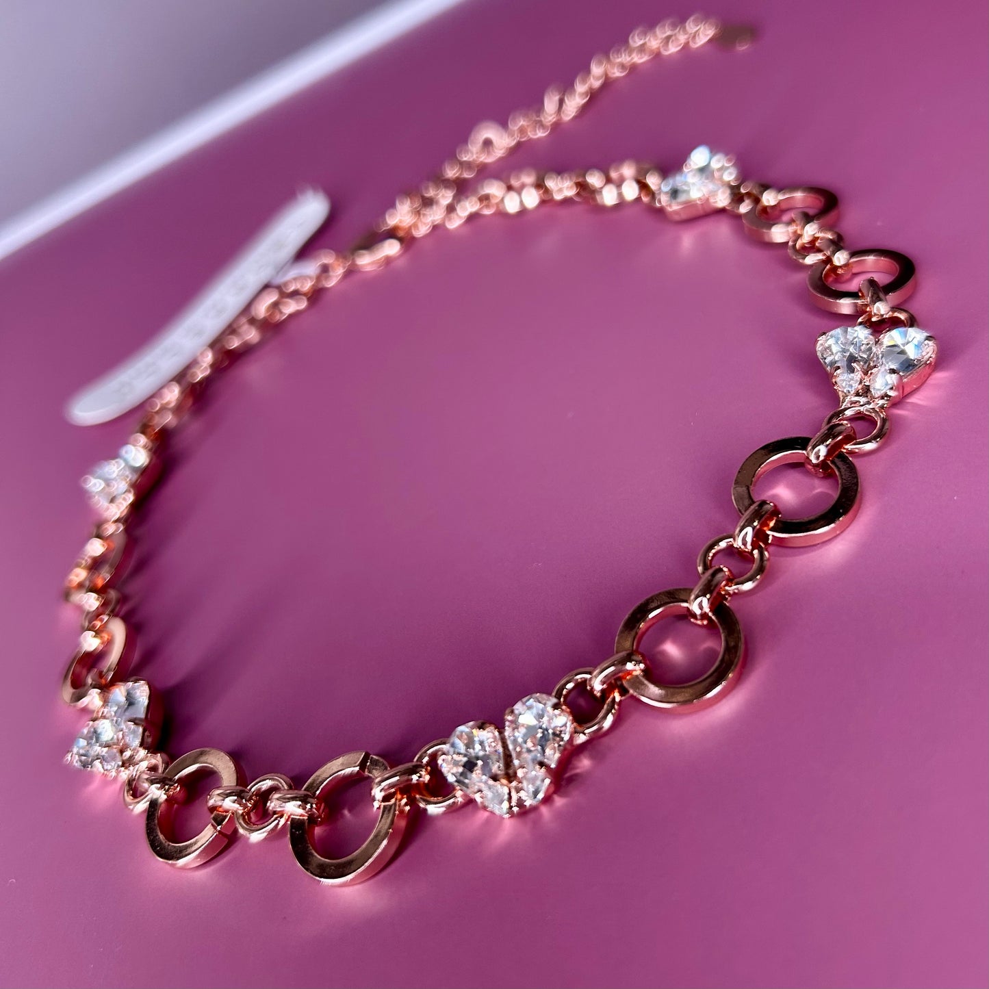 Necklace, The Rosé Romance Choker