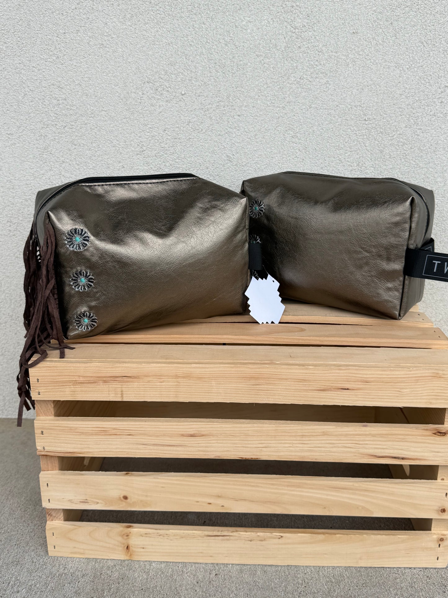 Small Fringe Toiletry Bag