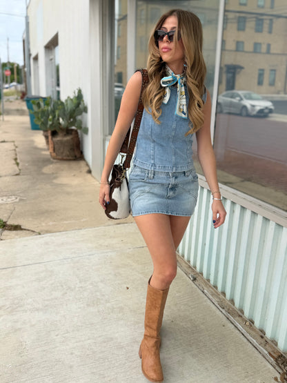 The Parker Denim Top