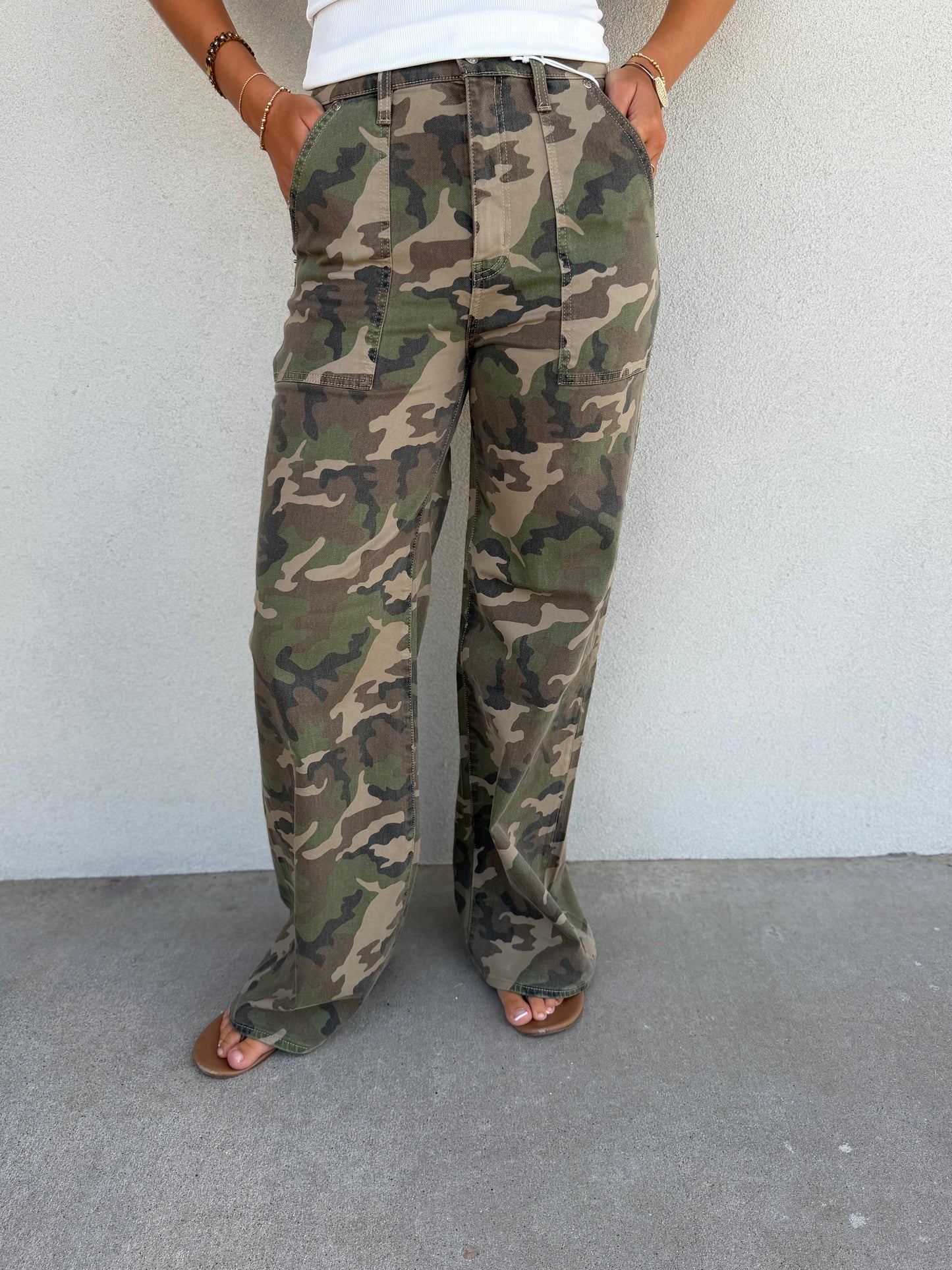 Far Out- Camo Jeans