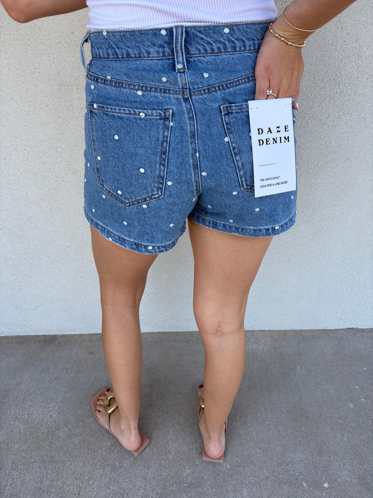 The Knockout Denim Shorts