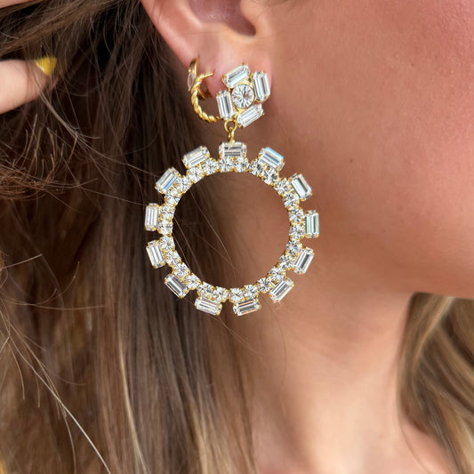 Lulu Sparkle Hoops