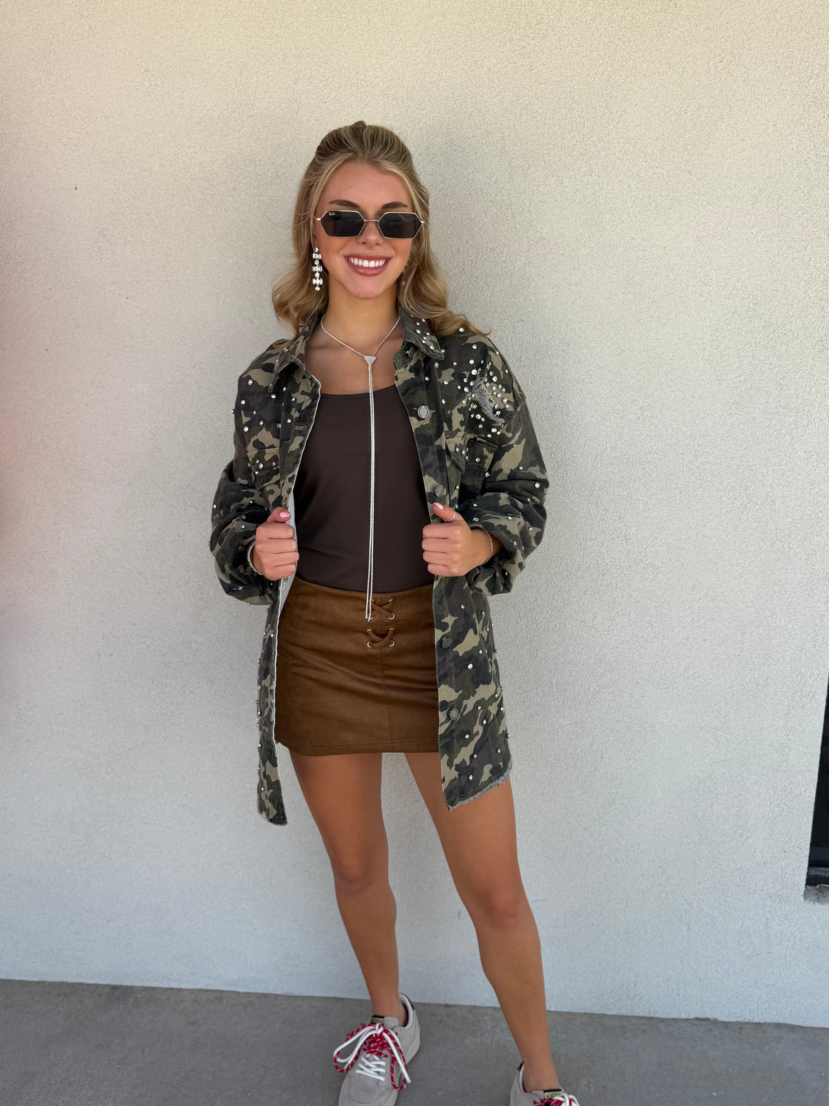 Glitzy Camo Jacket