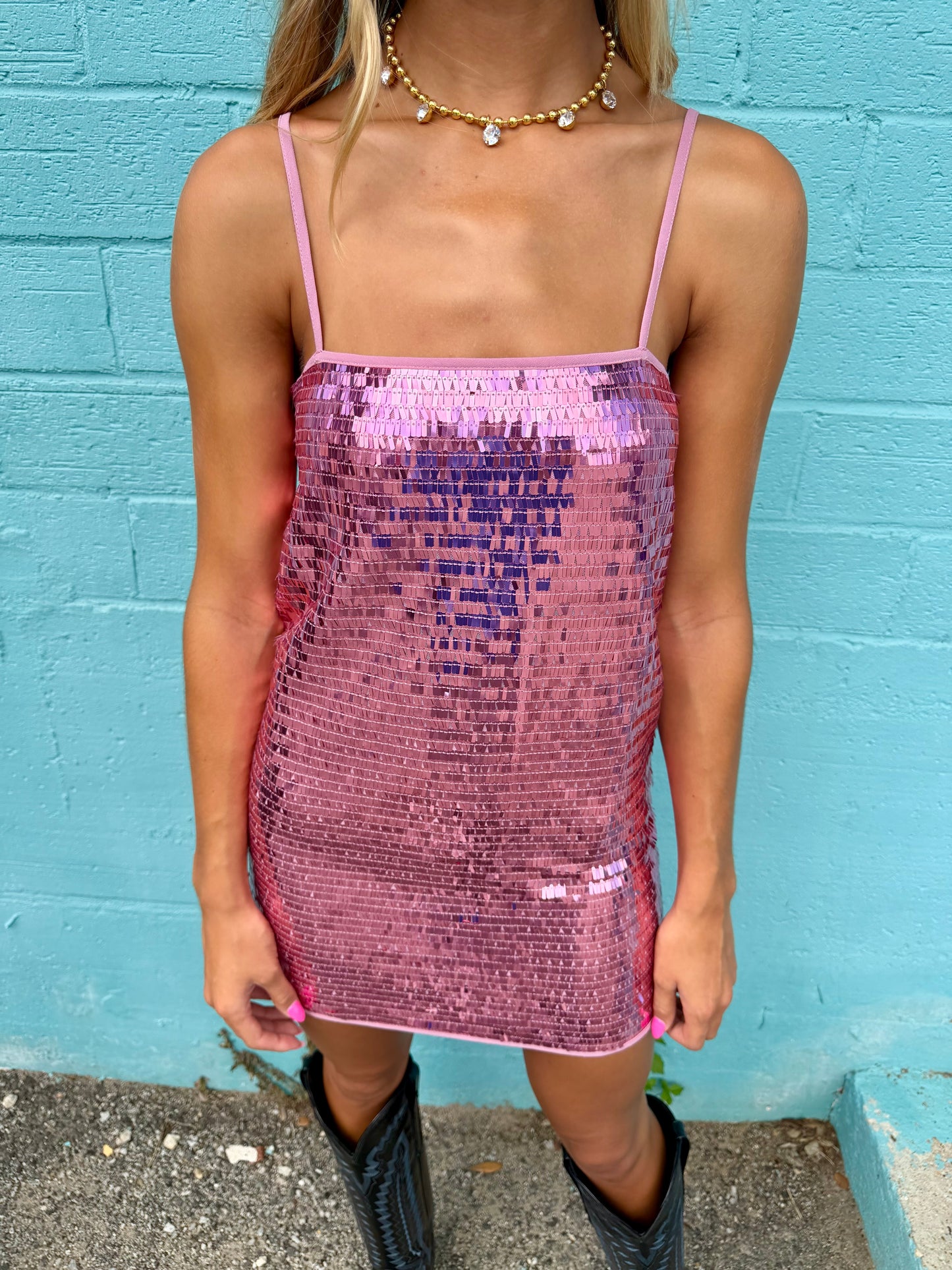 Rylee Sequin Mini Dress