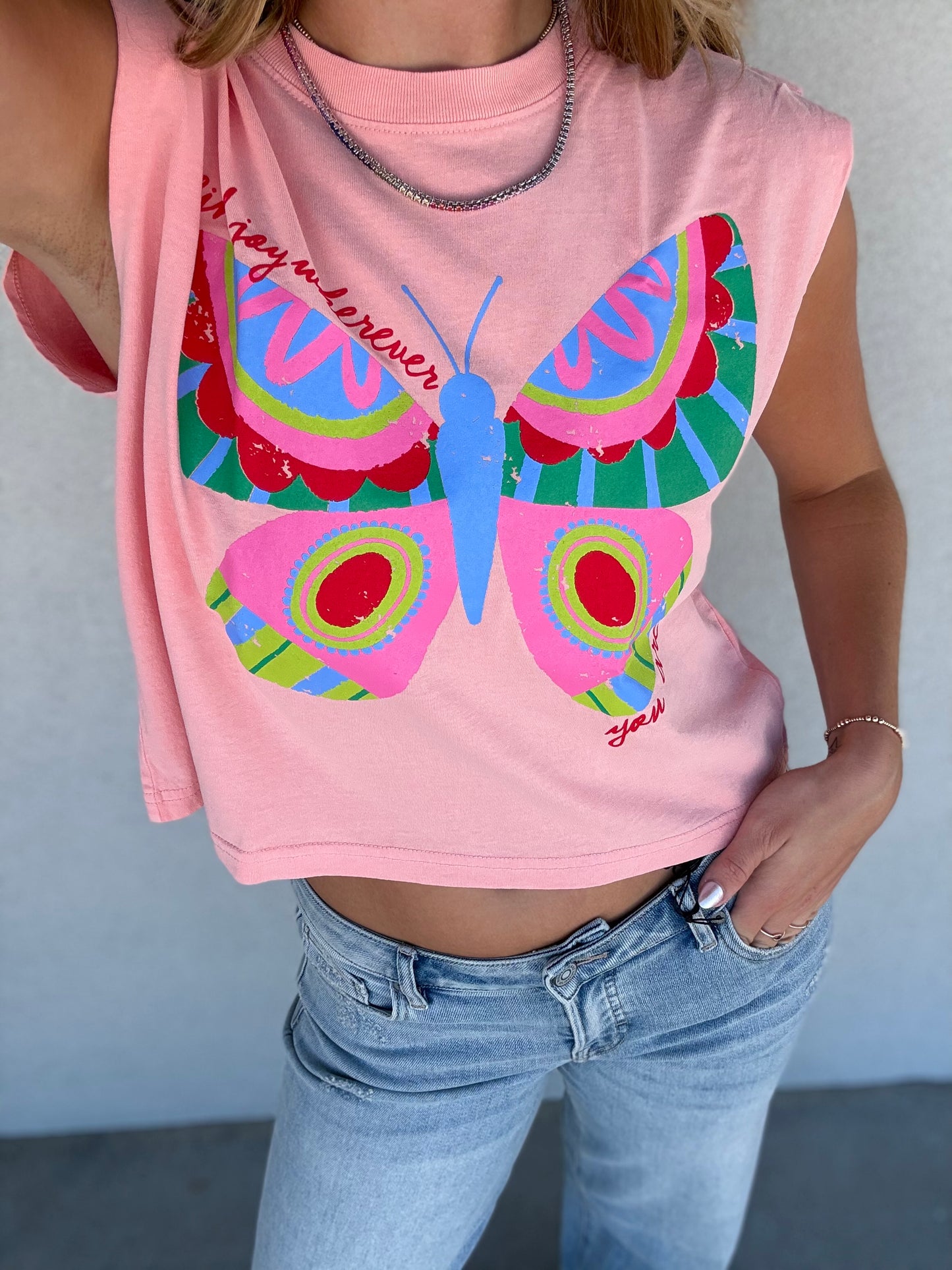 Butterfly Muscle Tee