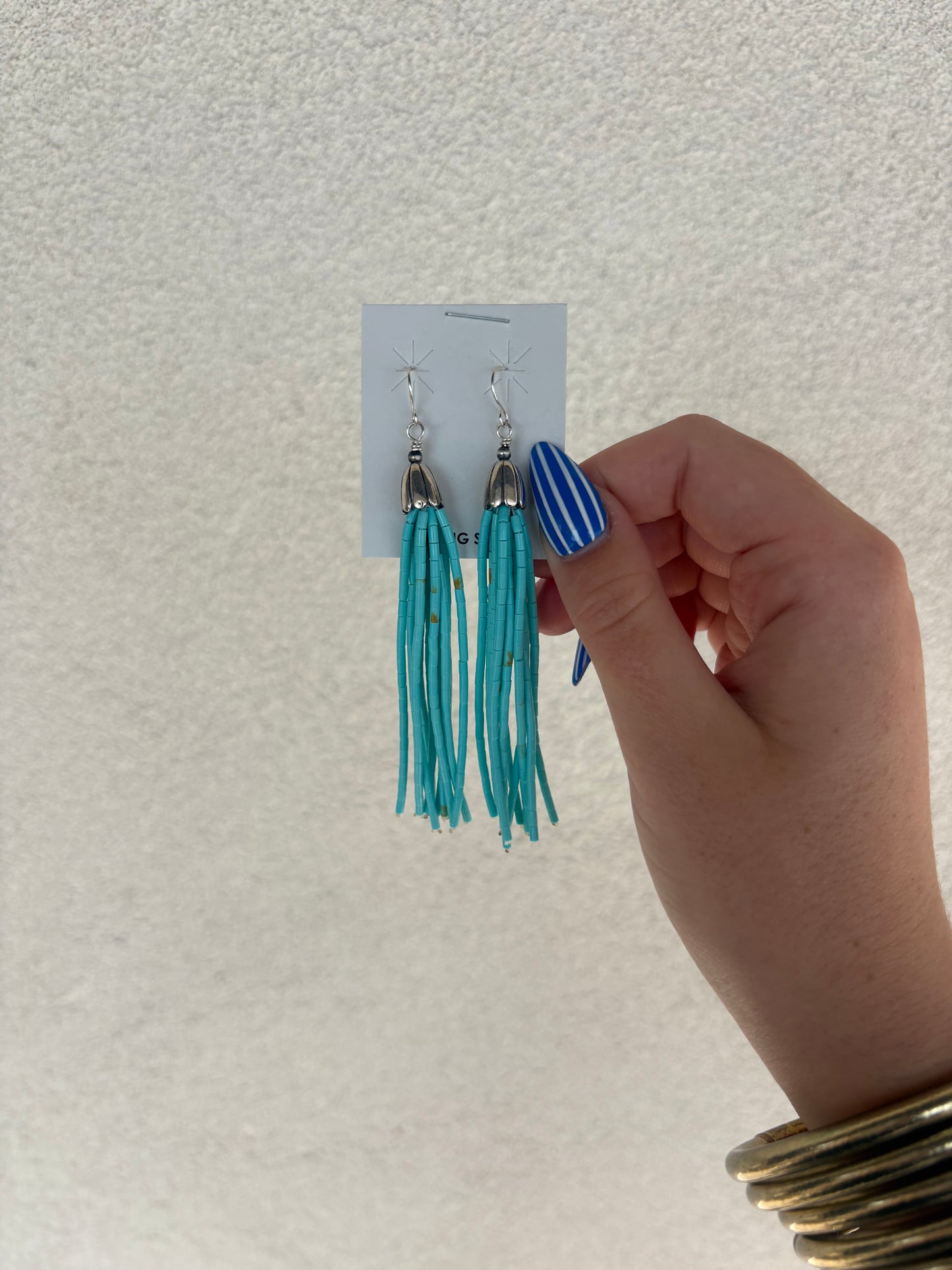 Kingman Tassel Earrings