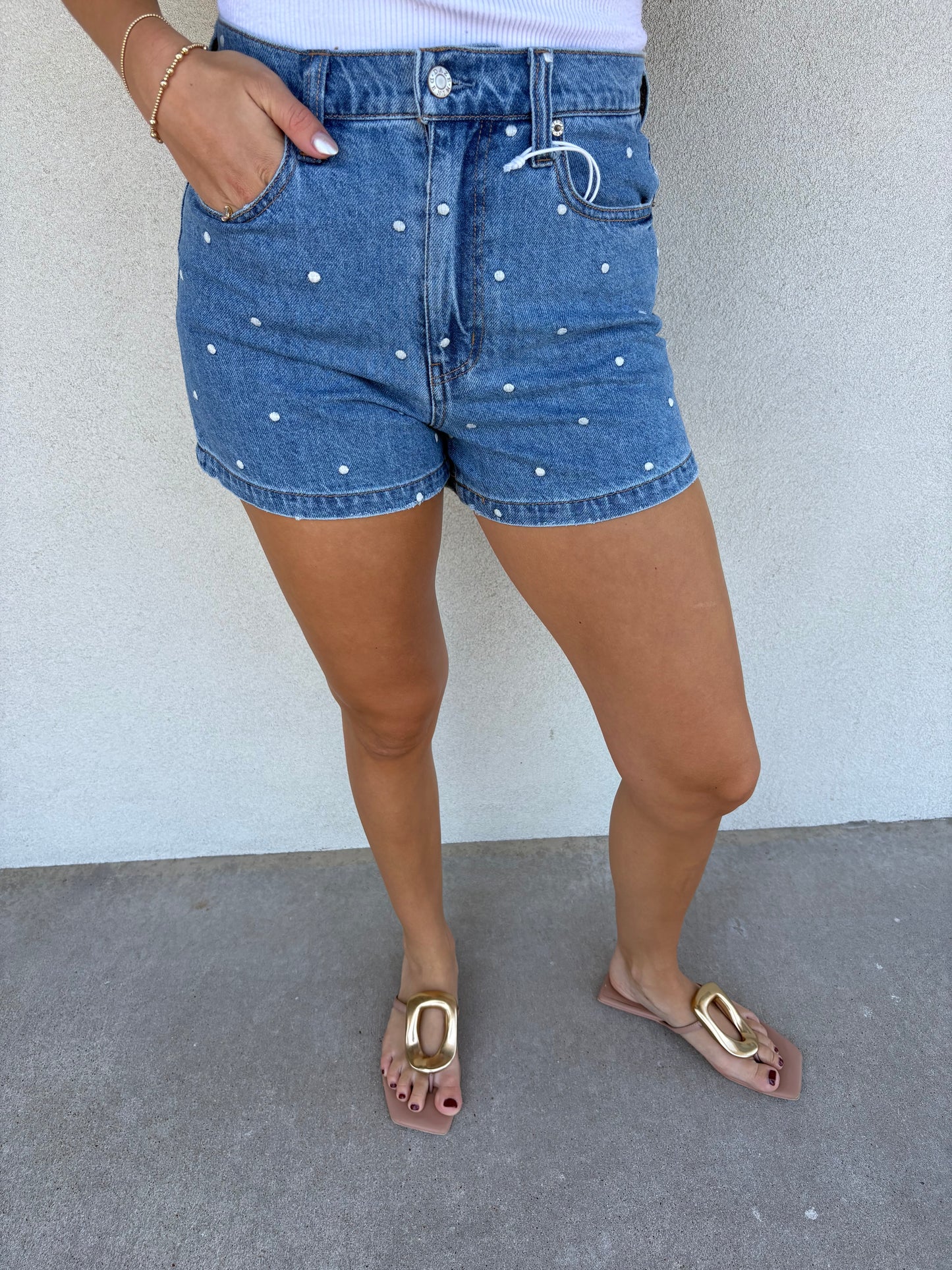 The Knockout Denim Shorts