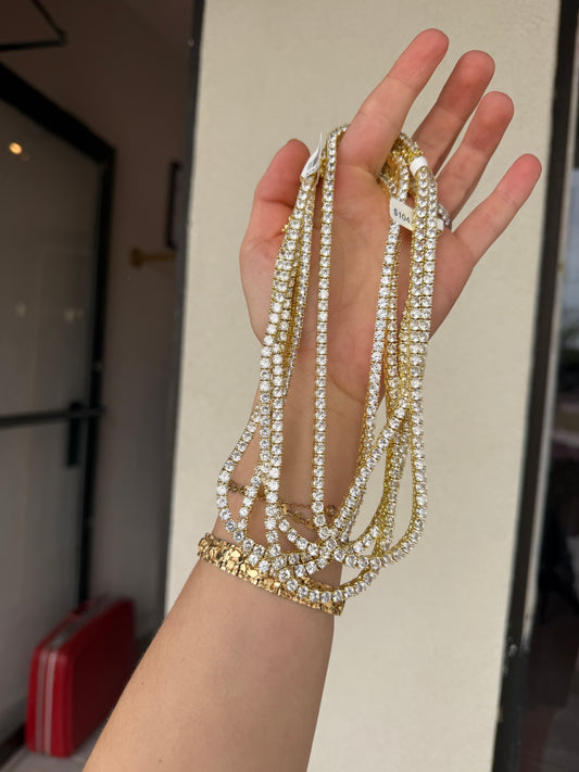 The Meredith Tennis Necklace