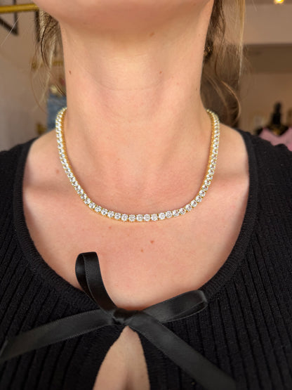 The Meredith Tennis Necklace