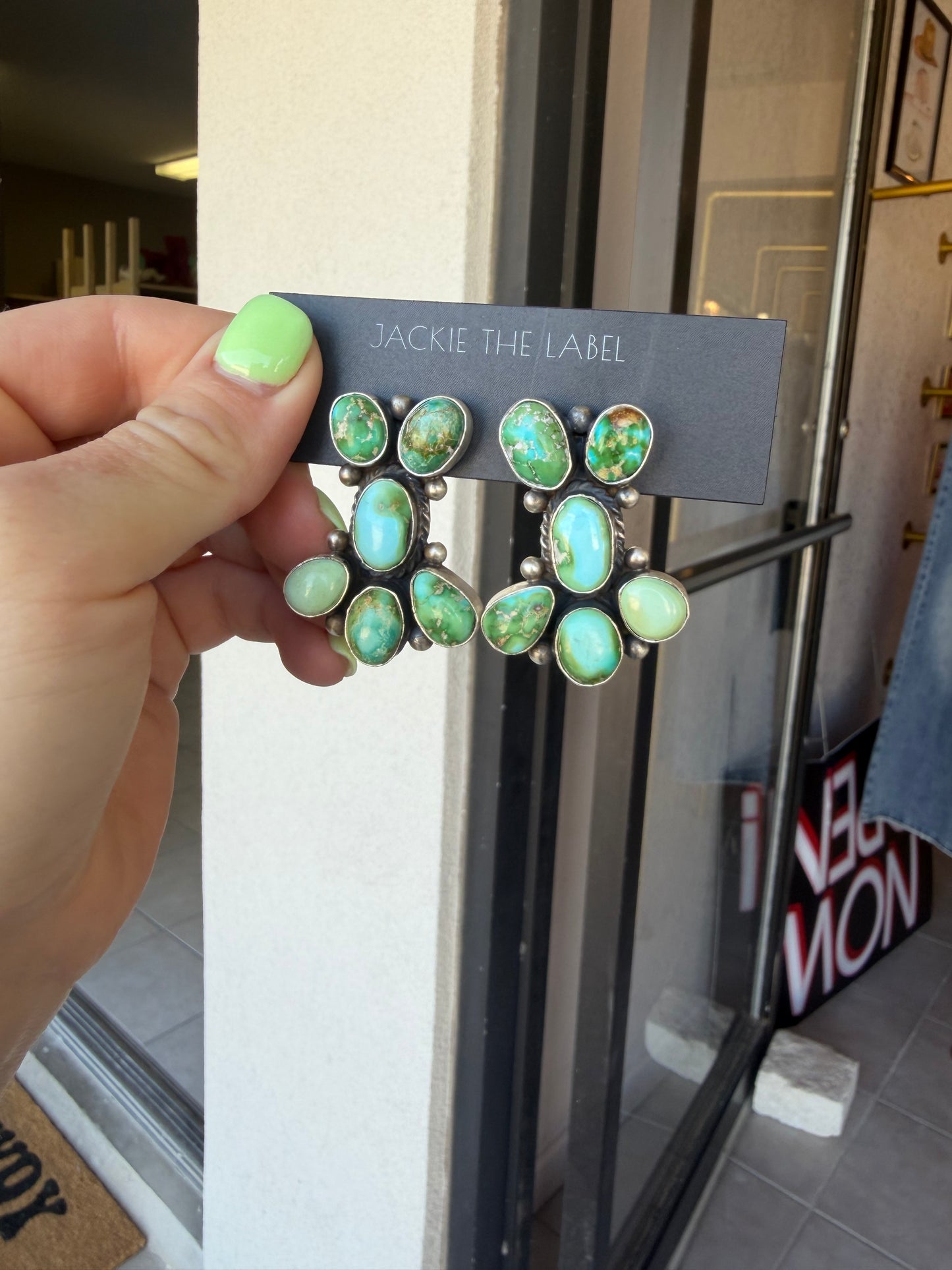 Earrings, Debra Smith Clusters