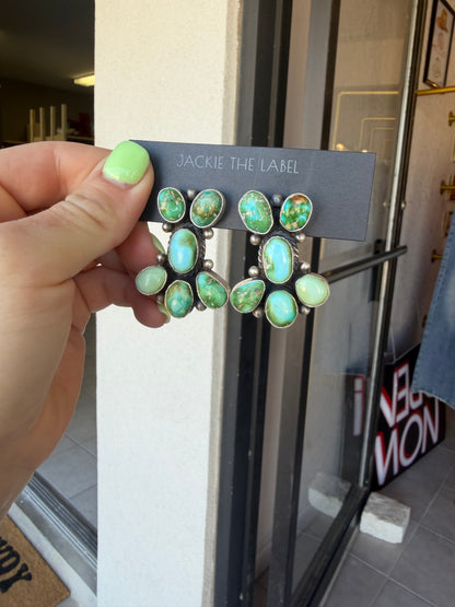 Earrings, Debra Smith Clusters