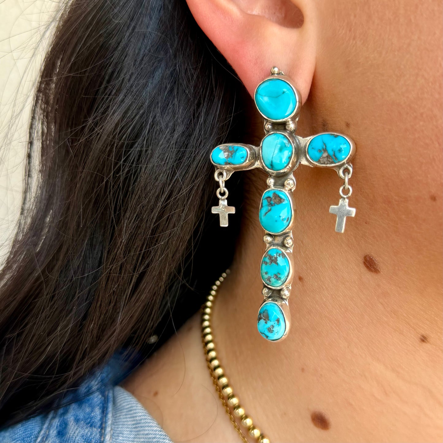 Federico Cross Earrings