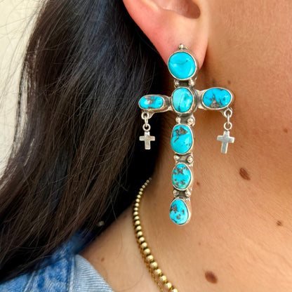 Federico Cross Earrings