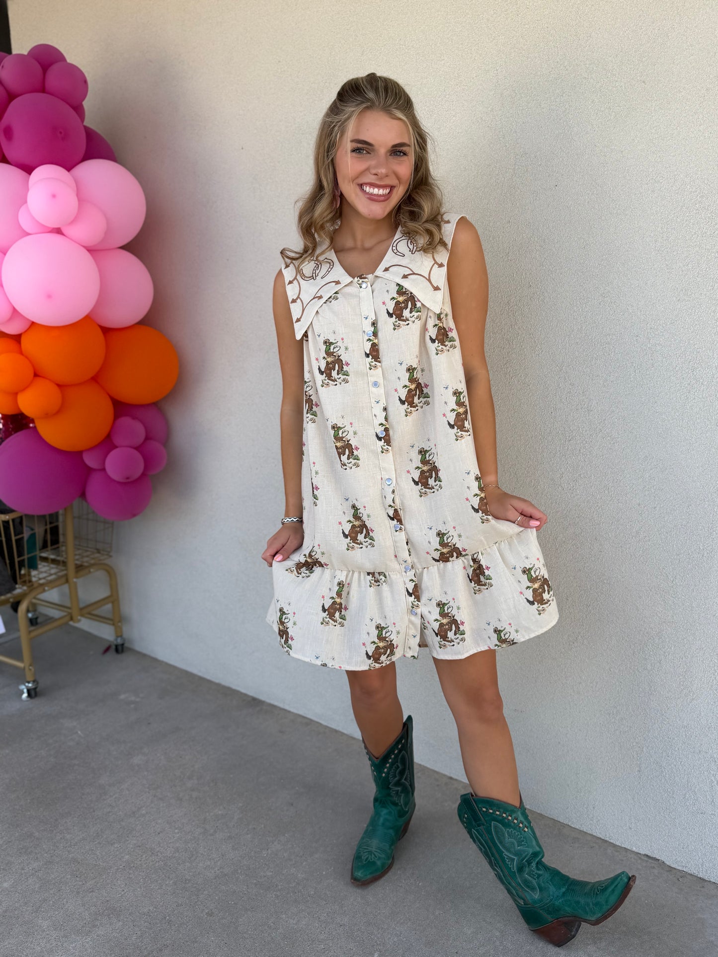 Buckaroo Baby Doll Dress
