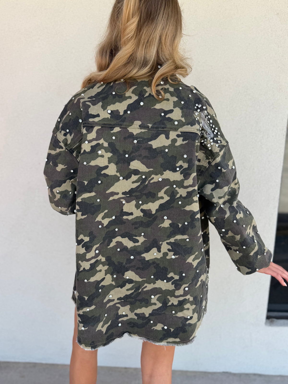 Glitzy Camo Jacket