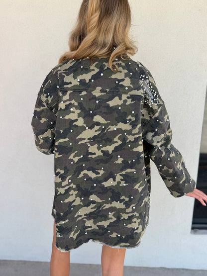 Glitzy Camo Jacket