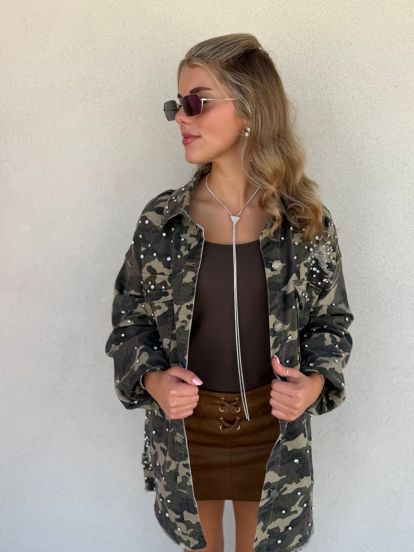 Glitzy Camo Jacket