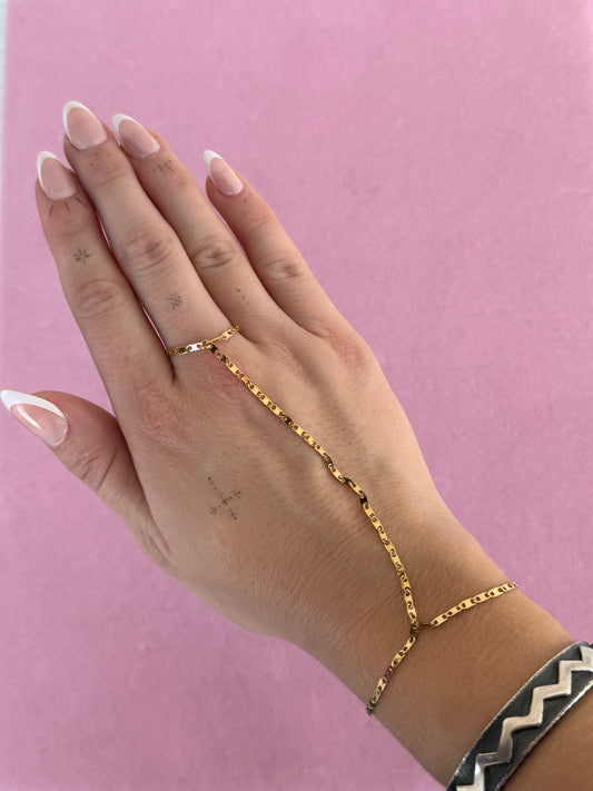 Gold Hand Chain
