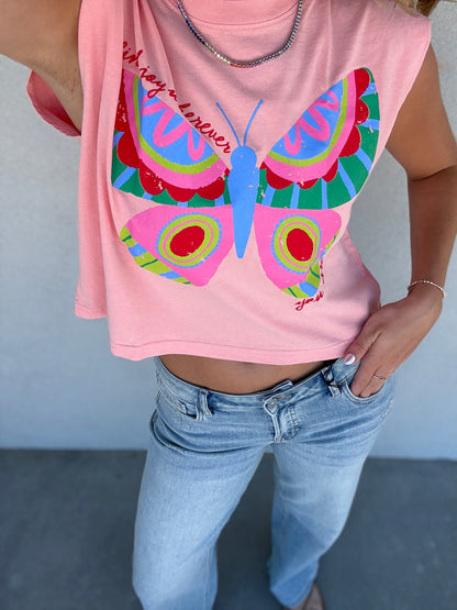 Butterfly Muscle Tee