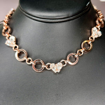 Necklace, The Rosé Romance Choker