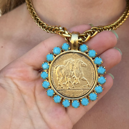Necklace, The Pair of Wild Horses