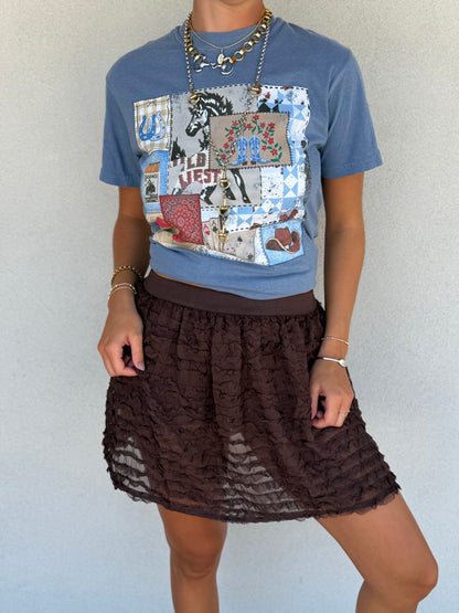 Wild West Patchwork Tee