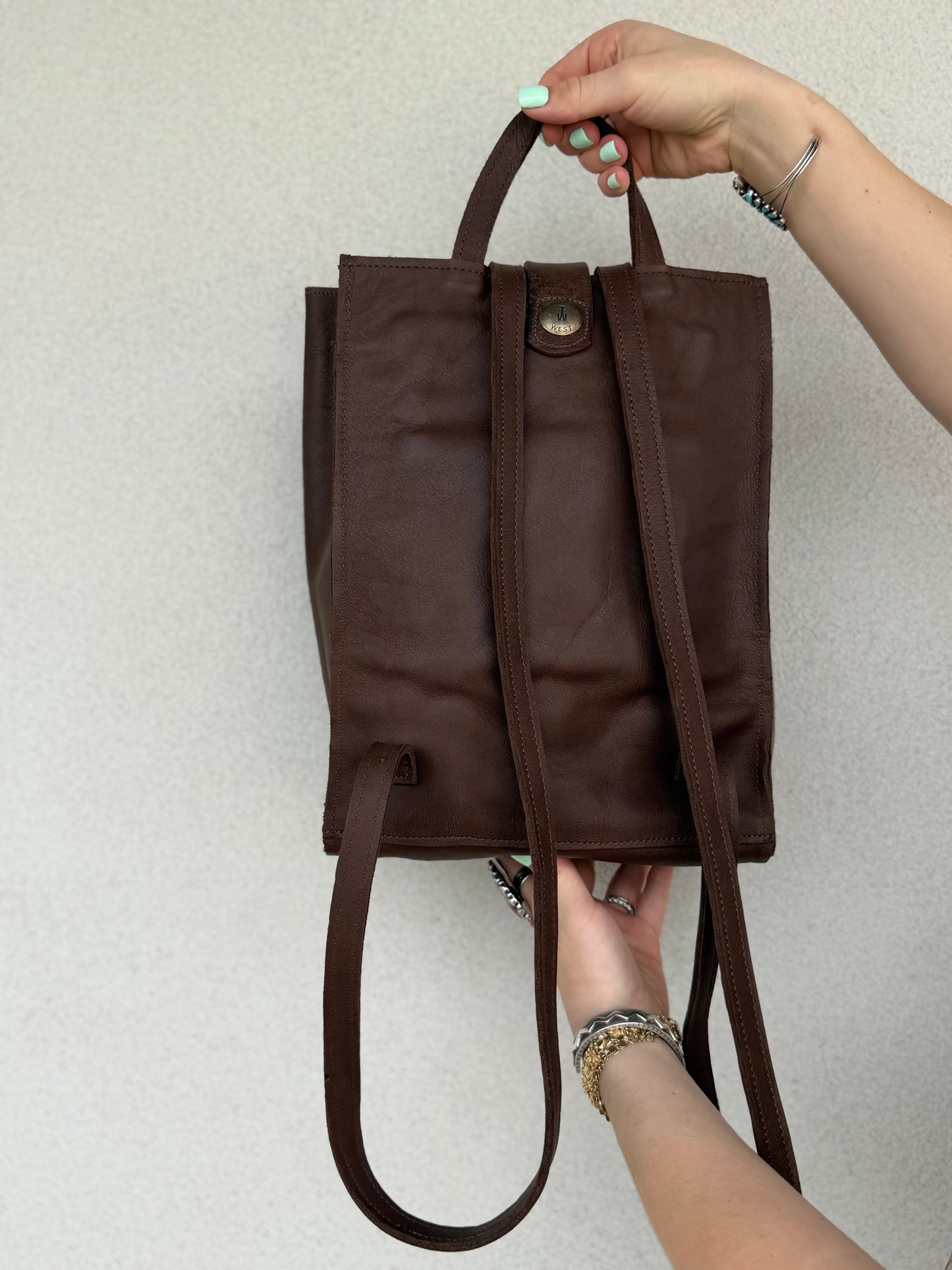 Two Bar West, Hair on Hide Backpack