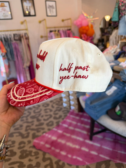 Not Gonna Hold My Horses Cap
