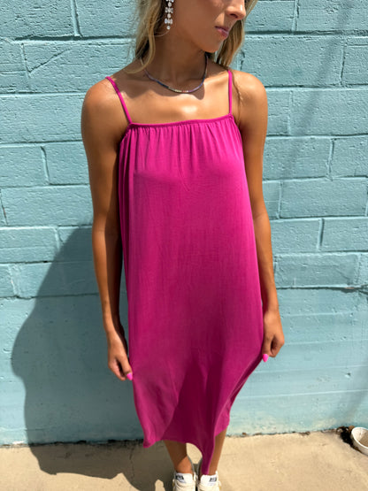 Extra Love Tie-Back Midi Dress