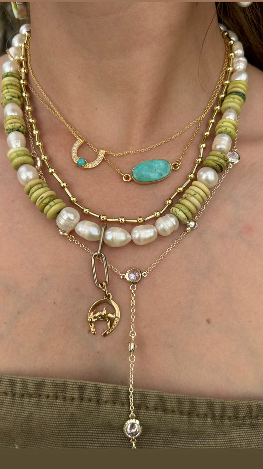 Lucky Horse Shoe Necklace