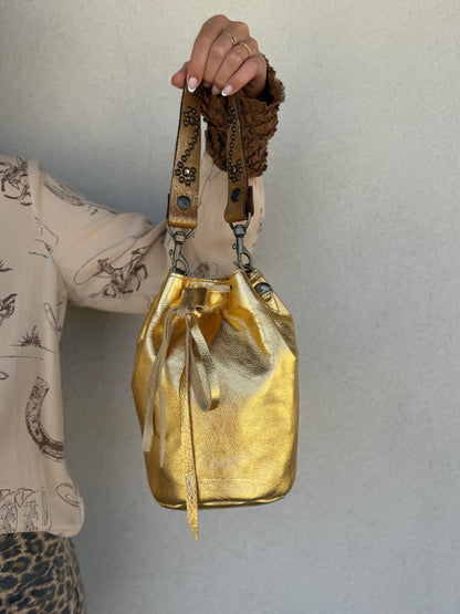Regular Size Shiny Gold Bucket