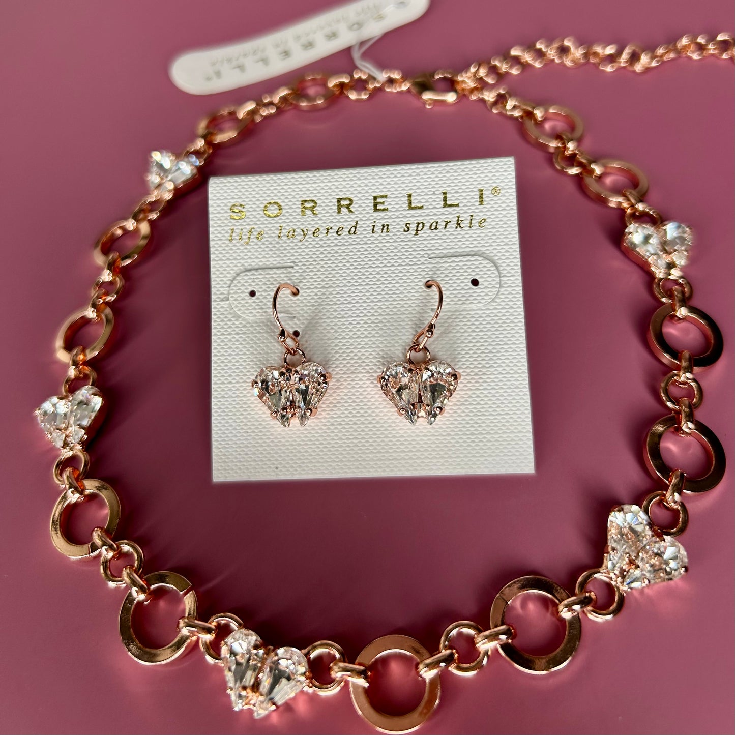 Necklace, The Rosé Romance Choker