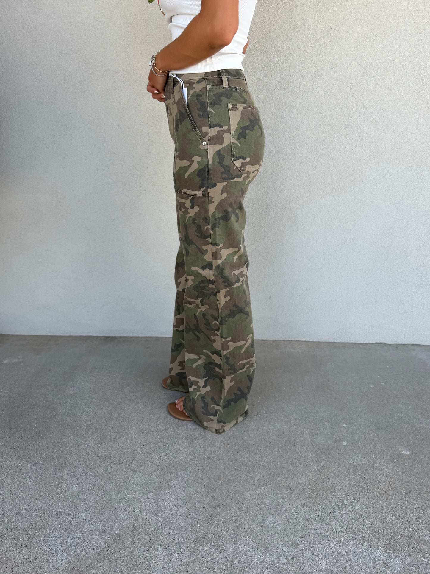 Far Out- Camo Jeans