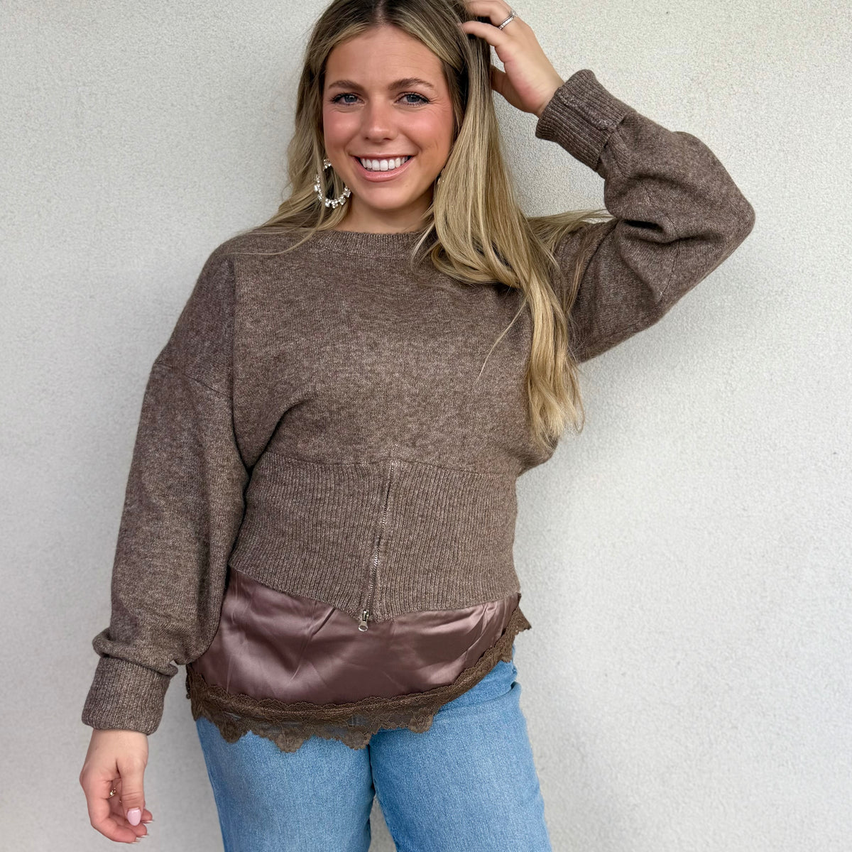 The Allie Sweater Top