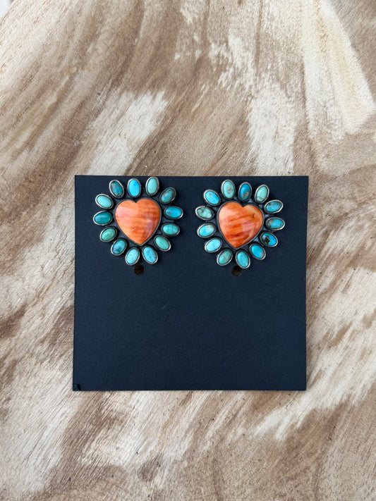 Federico Heart Earrings
