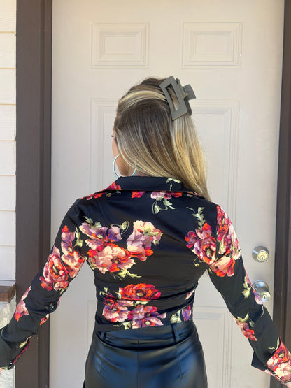 Blouse, The Floral Frenzy