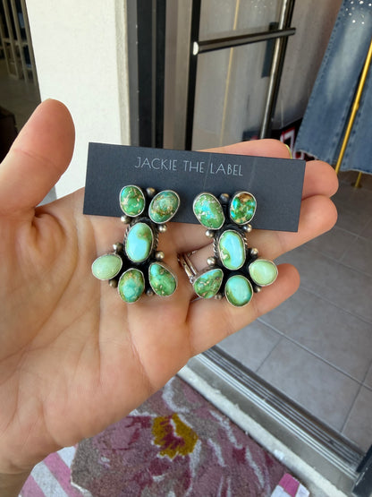 Earrings, Debra Smith Clusters