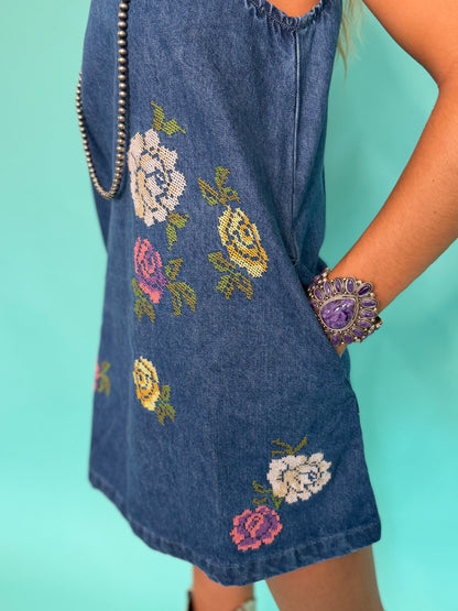 The Janice Denim Dress