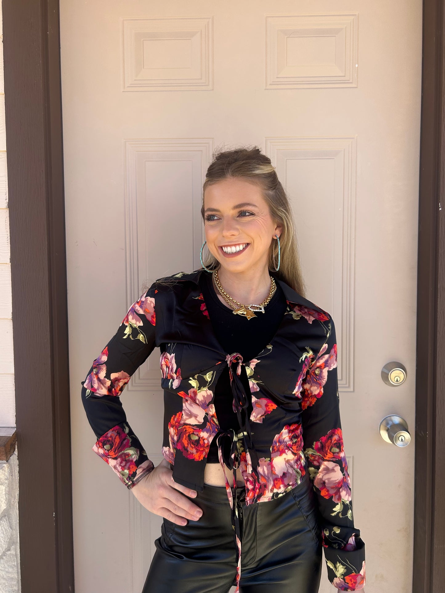 Blouse, The Floral Frenzy