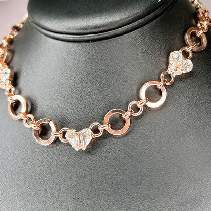 Necklace, The Rosé Romance Choker